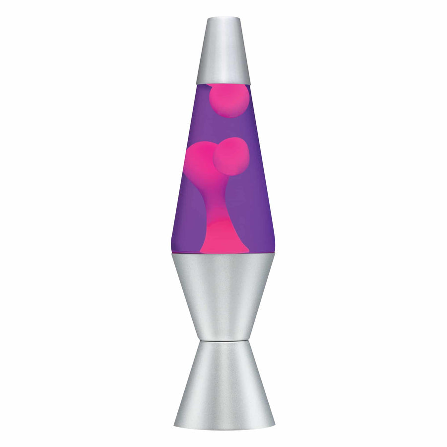 14.5” LAVA LAMP – PINK/PURPLE/SILVER G7