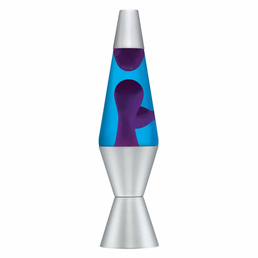 14.5″ LAVA LAMP – PURPLE/BLUE/SILVER U0