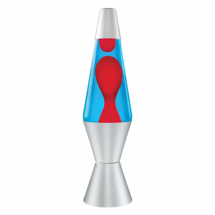 14.5″ LAVA LAMP – RED/BLUE/SILVER U2