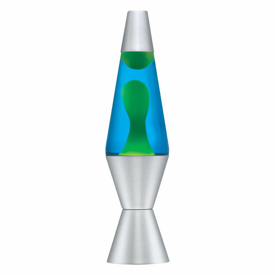 14.5” LAVA LAMP – YELLOW/BLUE/SILVER E5