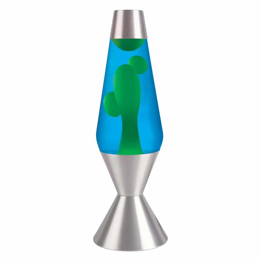 16.3″ LAVA LAMP – YELLOW/BLUE/SILVER I6