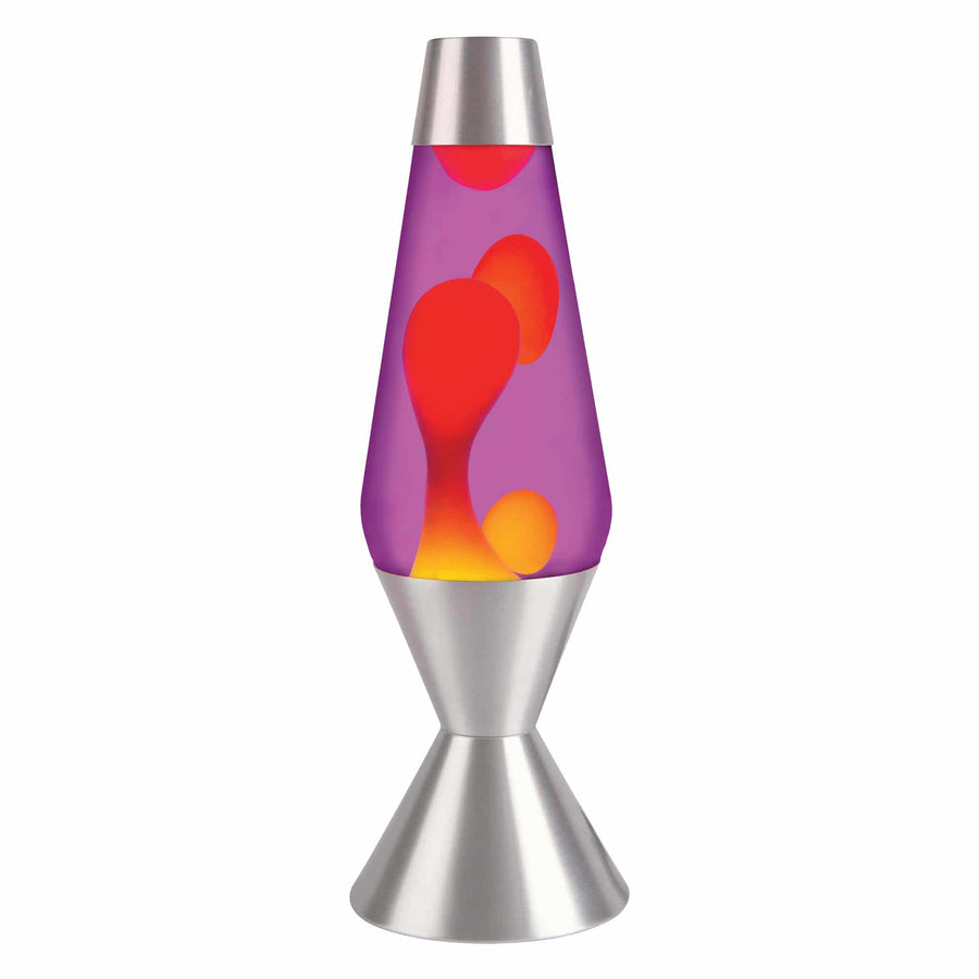 16.3″ LAVA LAMP – YELLOW/PURPLE/SILVER V7